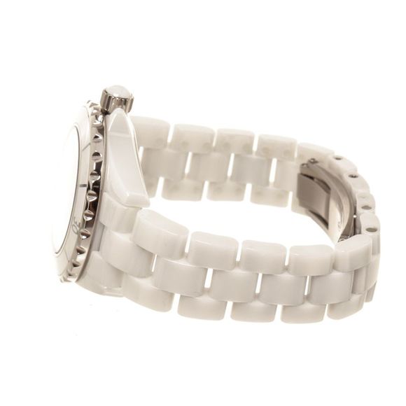 Chanel White J12 Diamo Watch - Picture 4 of 6